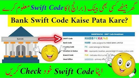 How To Find Bank Swift Code | Find Banks Swift Code and IBAN No