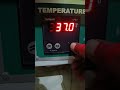 Incubator Temperature Settings