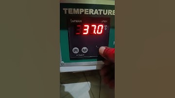 Incubator Temperature Settings