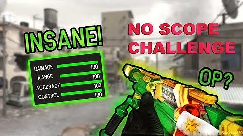 I tried the NO SCOPE ONLY Challenge in COD Mobile Ranked... *I QUIT*