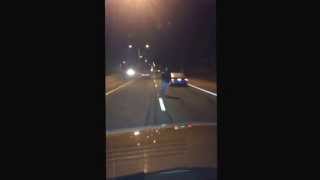 1G Talon 4cyl of fury vs Foxbody notch 11psi
