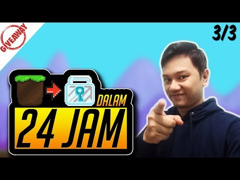 Dirt to DL Dalam 24 Jam - Growtopia Indonesia 2018 (Part 3)