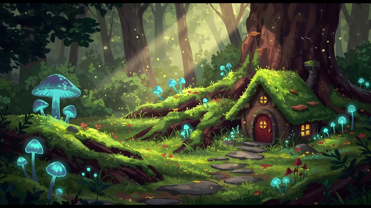 Faerie Glade ✨ Ambient Fantasy Lofi 📚 Cozy Lofi Reading and Study Music