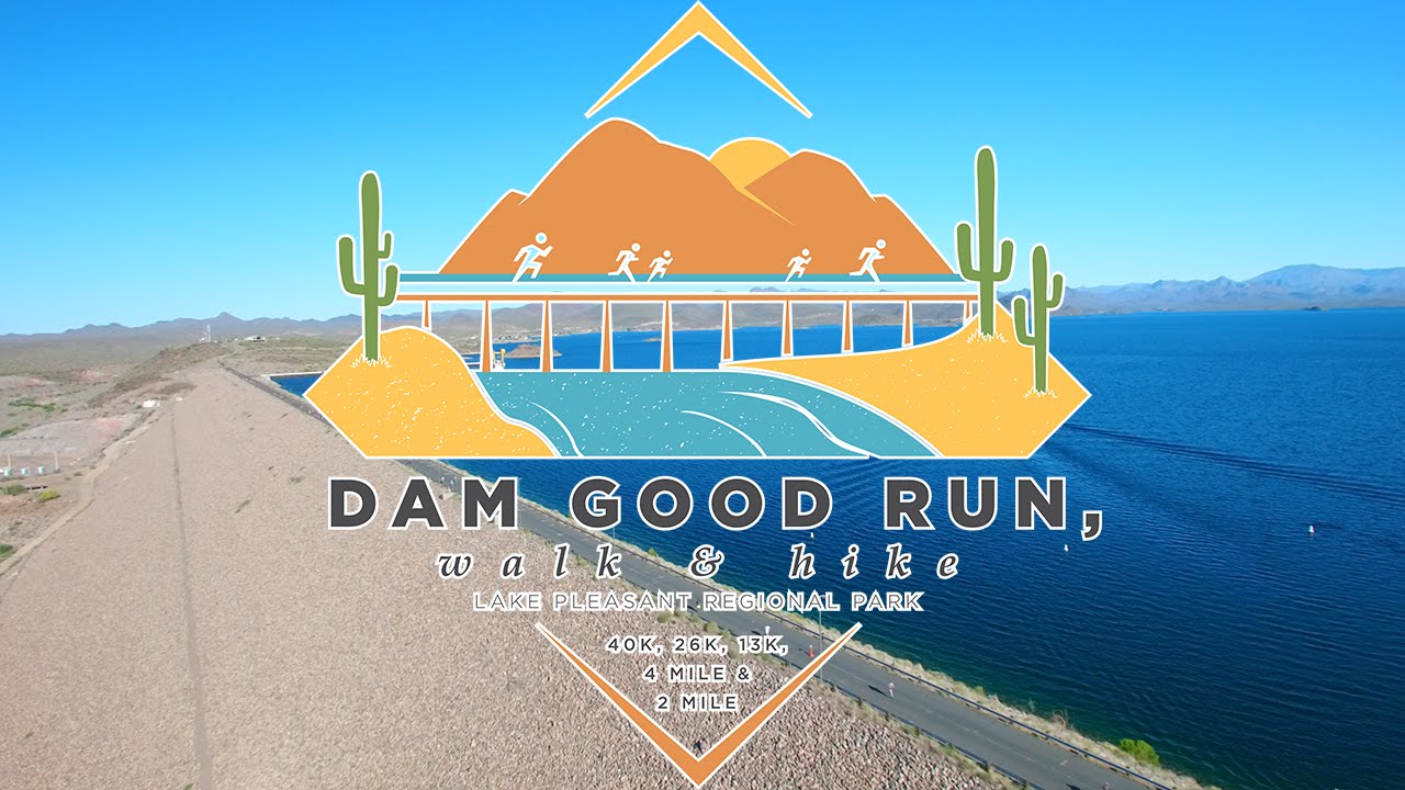 Dam Good Run | Lake Pleasant Regional Park in 4K