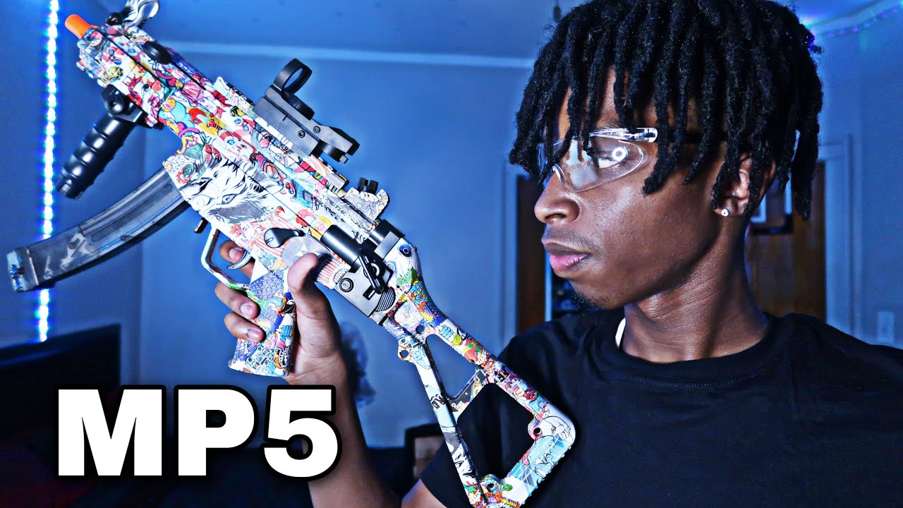 UNBOXING MP5 GEL BLASTER!
