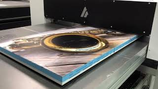 Printing on an electric heater
