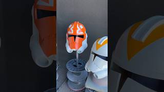 I made 3 Clone helmets for FanExpo SLC! #starwars #3dprinting
