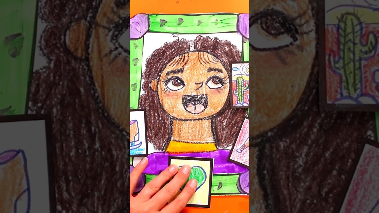 1st Grade Self Portraits!