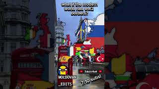 what if modern Europe had ww2 borders? #ww2 #geography #mapping