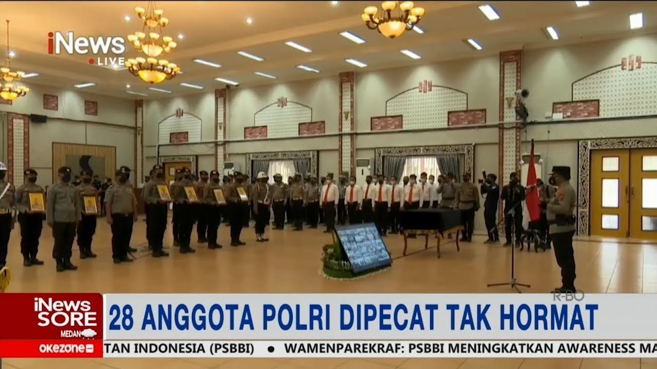 Kapolda Sumut Pecat 28 Anggota Polri Terkait Kasus Narkoba Hingga Pencabulan 