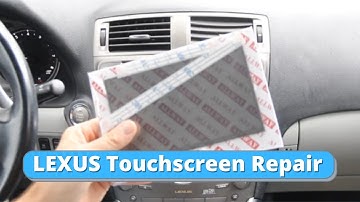 Lexus IS350 Touch Screen Replacement! #Lexus