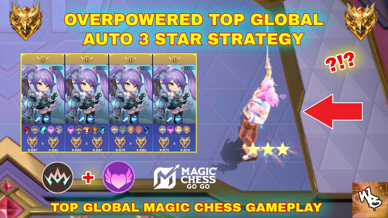 OVERPOWERED GLORY LEAGUE AUTO 3 STAR LEGENDARY COMBO  - BEST MAGIC CHESS SYNERGY - MAGIC CHESS GO GO