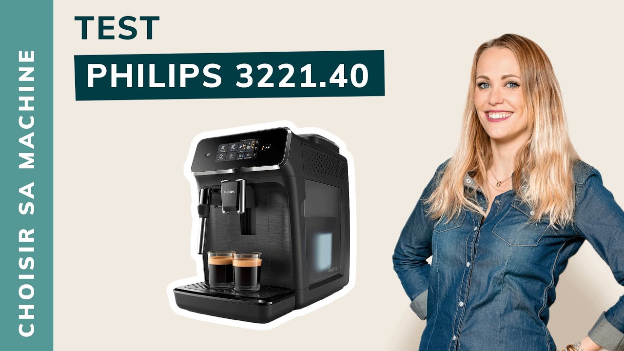 PHILIPS 3200 EP3221/40 - Machine à café - Garantie 3 ans