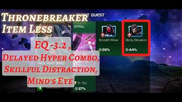 MCOC | EQ 3.2 | Delayed Hyper Combo Path | Sticky Situation | TIES THAT BIND | TB| Item less|