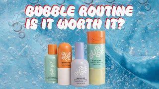 @bubbleskincare Routine | Is It Worth It? #bubbleskincare #skincare | BIANCA V 🦋 screenshot 4
