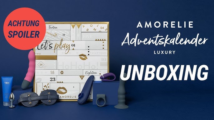 Amorelie Adventskalender Classic 2019 Inhalt Unboxing Youtube Calendrier Amorelie 2022