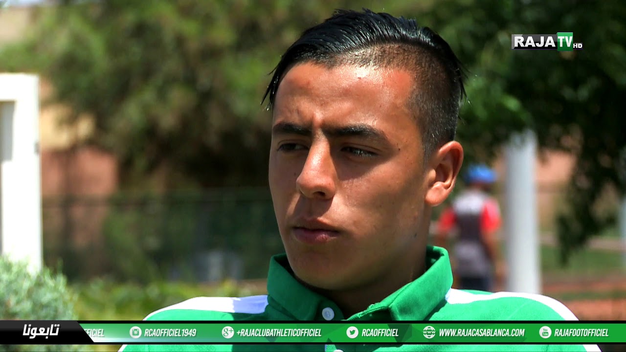 football score تصريح الوافد الجديد على فريق الرجاء الرياضي أنس جبرون