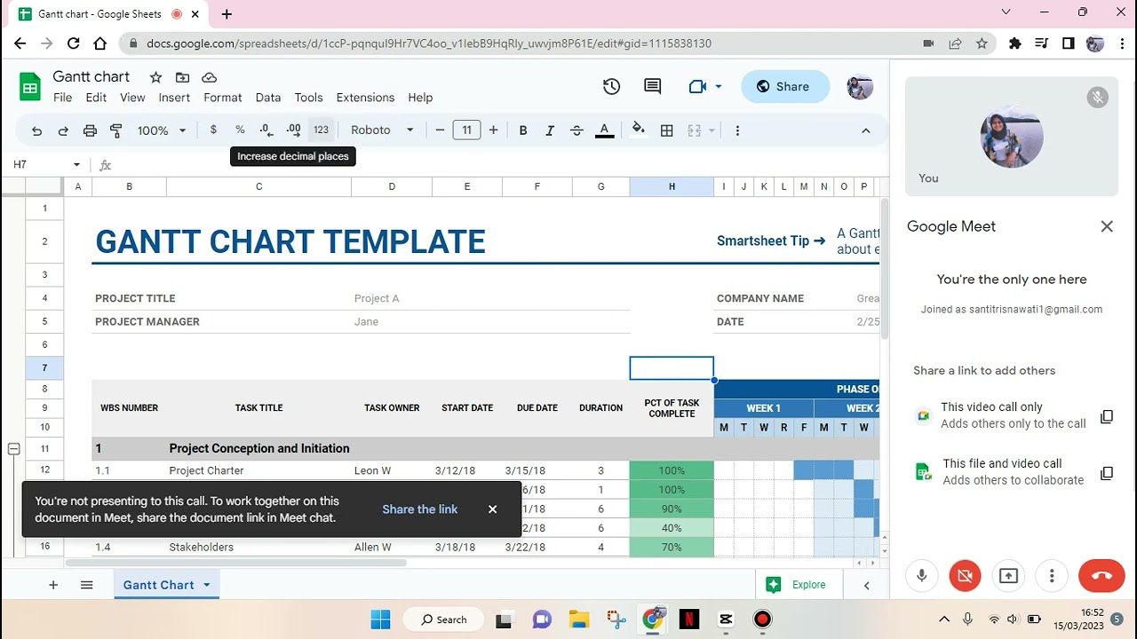 ~ How to Start a Meeting Instantly from Google Sheets | No More Waiting for Google Meet App!