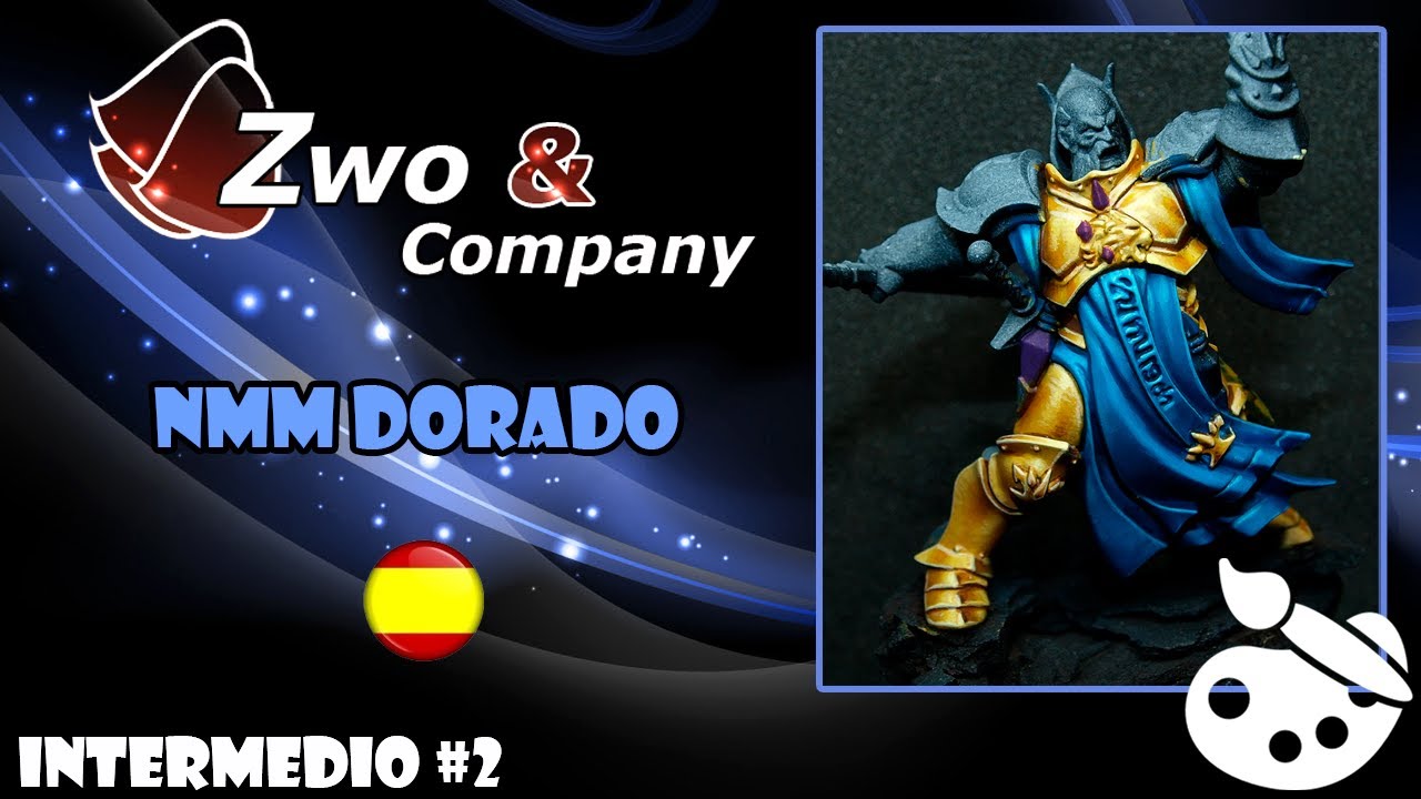 🎨Como Pintar un NMM (Non Metallic Metal) DORADO - Mortal Realms  || Pintar Miniaturas Intermedio #2✨