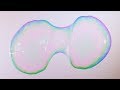 Blowing Bubbles in 4K Slow Motion