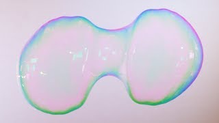 Blowing Bubbles in 4K Slow Motion