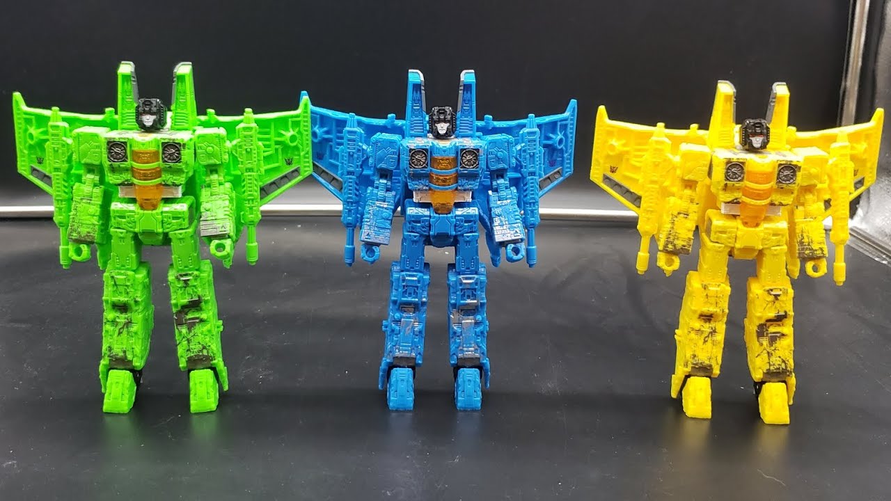 Transformers War for Cybertron Siege Rainmakers 3-pack (Acid Storm, Ion Storm & Nova Storm) review
