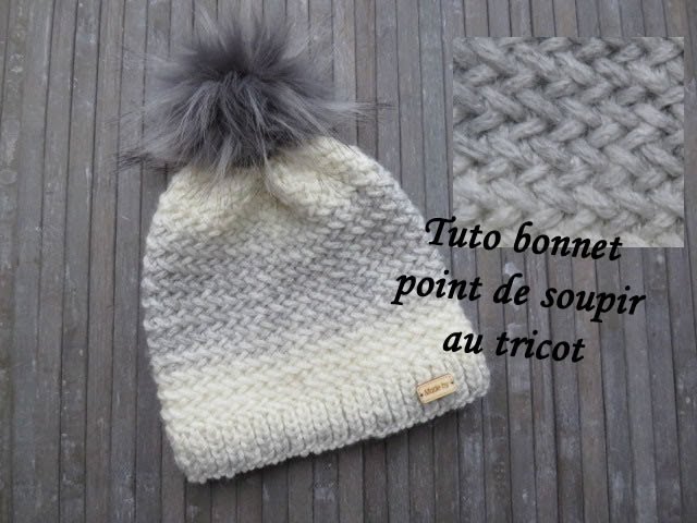 Bonnet tricoté et rigolo Bière pression