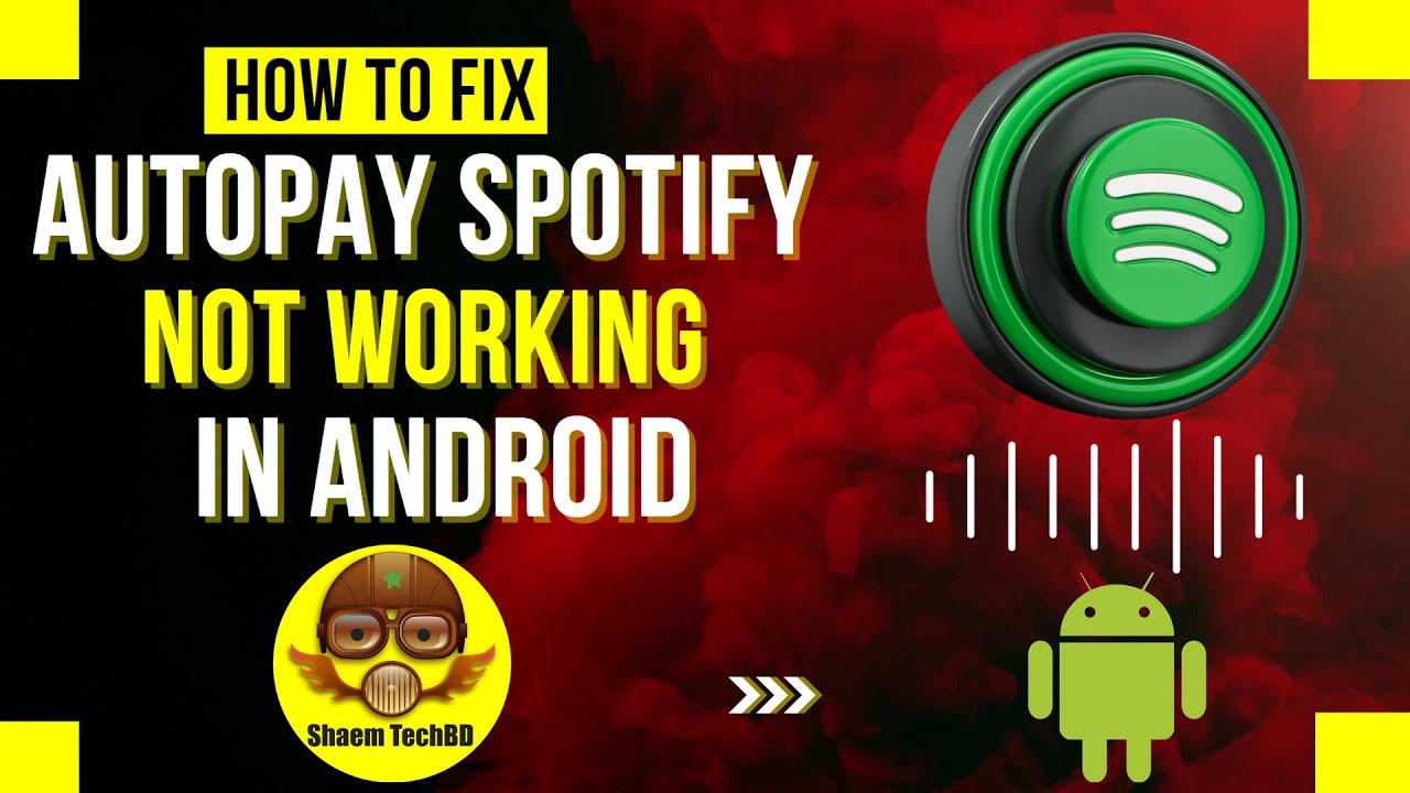 How to Fix Autopay Spotify Not Working in Android - YouTube