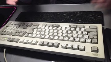 IBM 5576-A01 Buckling Spring機構 Model M キーボード 打鍵音 比較 asmr