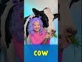 Can You Guess What They Eat? 🦁🍎 Animal Food Song! #shorts #learn