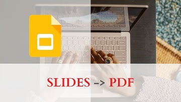 Como converter arquivos de SLIDE em PDF no Google Slides. || Professor