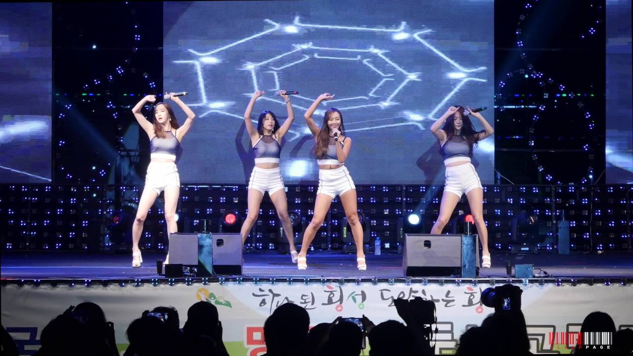 [4k/직캠/fancam] 160806 씨스타 ( SISTAR ) SHAKE IT @ 고원힐링콘서트 by Sleeppage