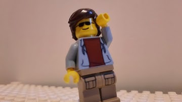 i learnt stop-motion animation to make this 1 video (jump in the caac but in Lego)