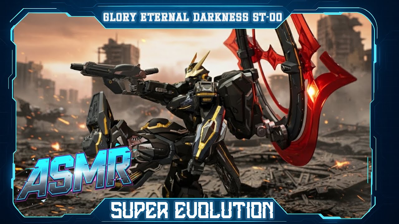 GLORY ETERNAL DARKNESS ST-00 SUPER EVOLUTION LIMITED Model Kit | ASMR | Quick build | 4K