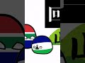 アフリカから出られない #ポーランドボール #countryballs