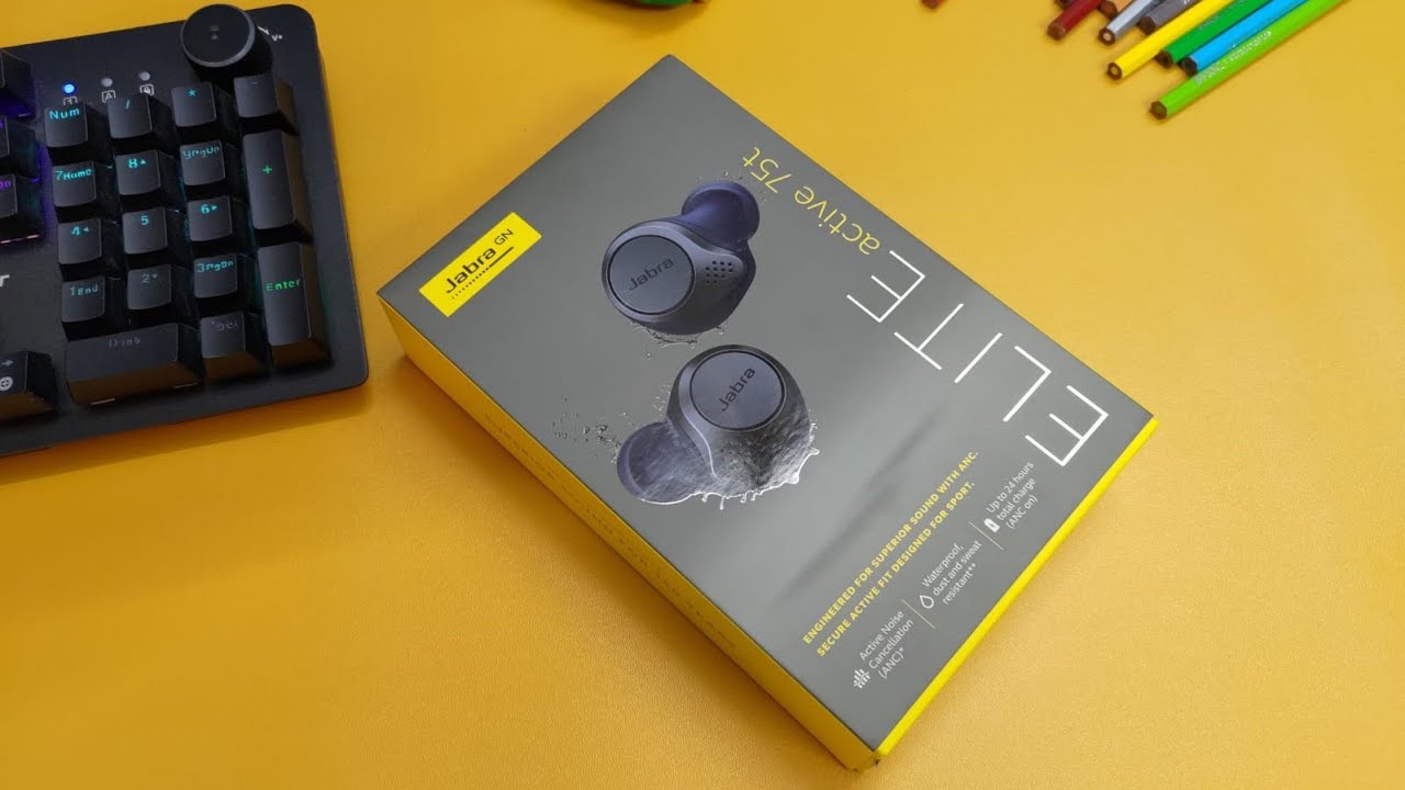 Jabra Elite 75t Active Earbuds🎧 Unboxing 2 Device Connect at