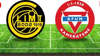 Bodø/Glimt vs KFUM Oslo - Eliteserien Live Fotballkamp