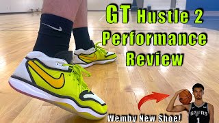 Nike Zoom GT Hustle 2 Performance Review- Wembys New Shoe!!
