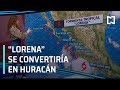 Tormenta Tropical Lorena se convertiría en Huracán el fin de semana - Las Noticias