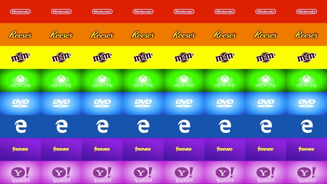 Full Best Animation Logos Form RAINBOW 🌈🌈🌈  (MUST-SEE ENDING!)