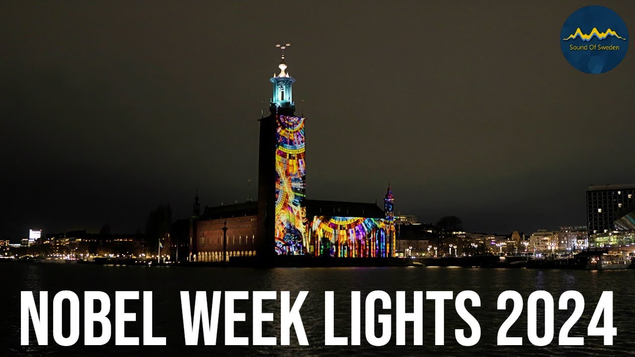 Nobel Week Lights 2024 - Stockholm Sweden - Soundscape