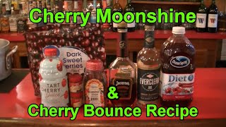 Cherry Moonshine Recipe & Best Cherry Bounce   Cheery Moonshine Easy Homemade Recipe   Cherry Bounce