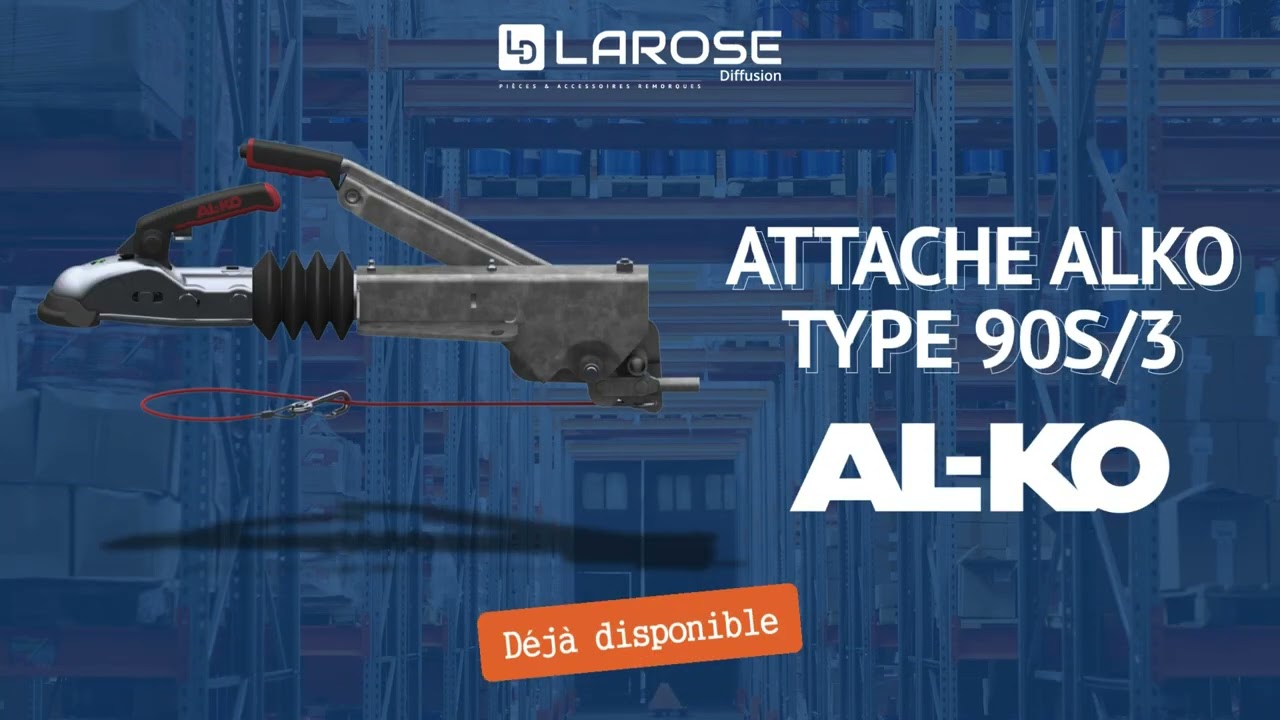 Attache AL-KO Type 90S/3 | De 700 à 1000 kg - Larose Diffusion