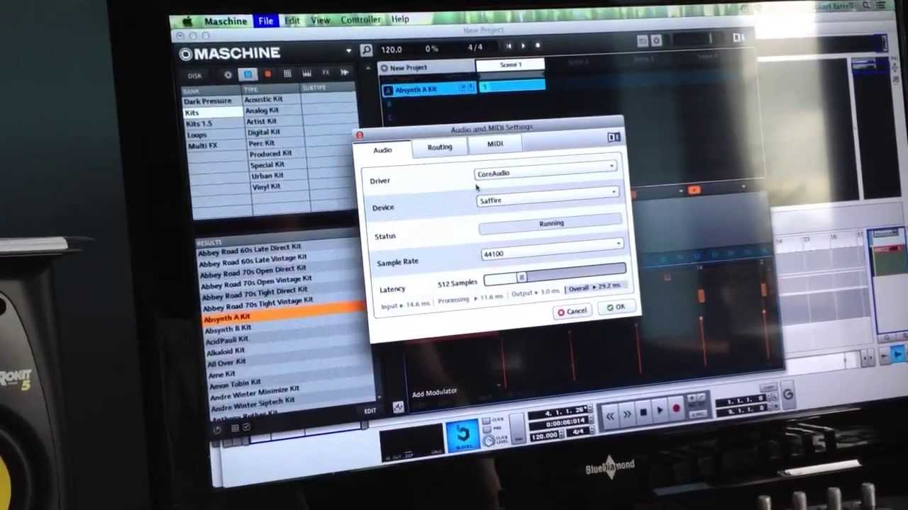 Reason7 and Maschine and Maschine Mikro