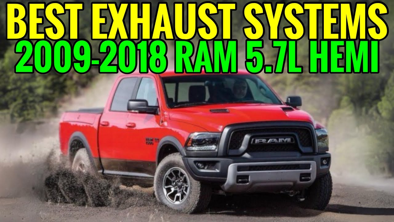 Best Custom Exhausts for 4th Gen. RAM 1500 5.7L HEMI V8! YouTube