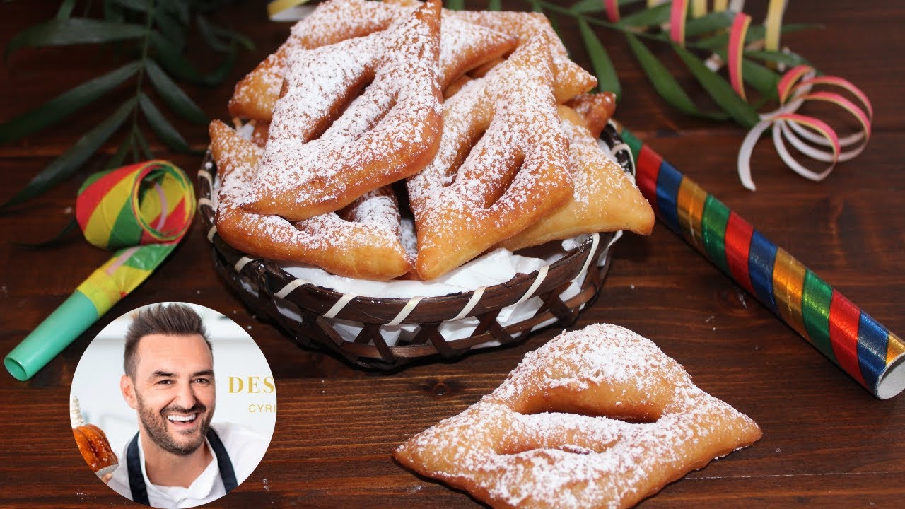 Beignets de carnaval façon Cyril Lignac