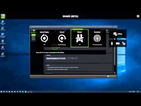 How To Stream To Youtube With Nvidia Shadowplay Youtube