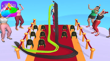 MAX LEVEL in Hair Challenge 💇‍♀️💕 BIG UPDATE!! All Levels - iOS, Android Gameplay Walkthrough! #1