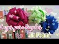 ✂️ LAZOS PARA Regalo 🎀🎁 (SIN MOLDES) en foami / fáciles de hacer / suchadiy