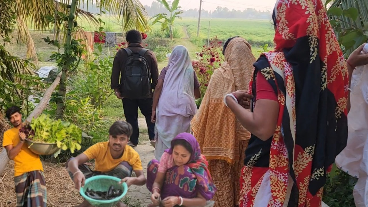 সবার মনে কষ্ট দিয়ে ভাই চলে গেলো । মাসির জন্য কি কি দিয়ে দিলাম ? ‍Simple Village Farmer Life |